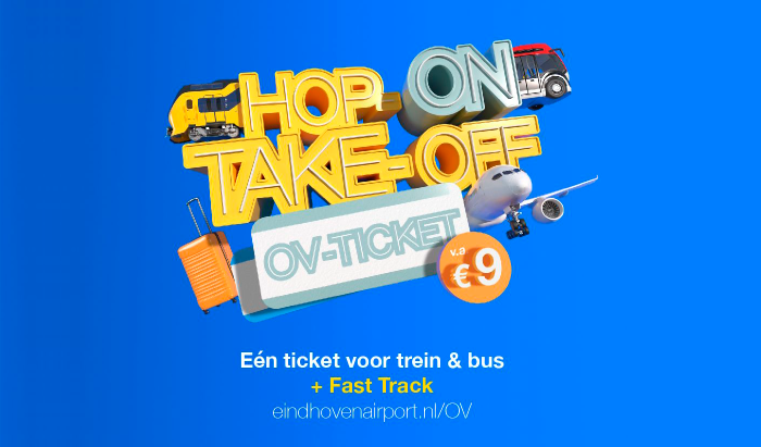 Ov-ticket van Eindhoven Airport