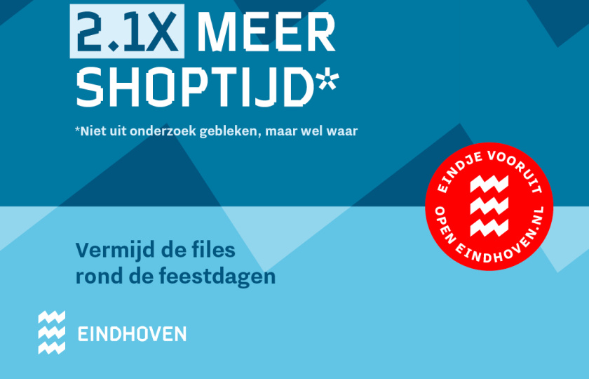 De gemeente Eindhoven stimuleert OV-gebruik tijdens de drukke decembermaand