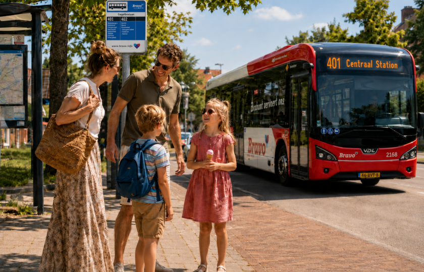 dagje uit met de bus 