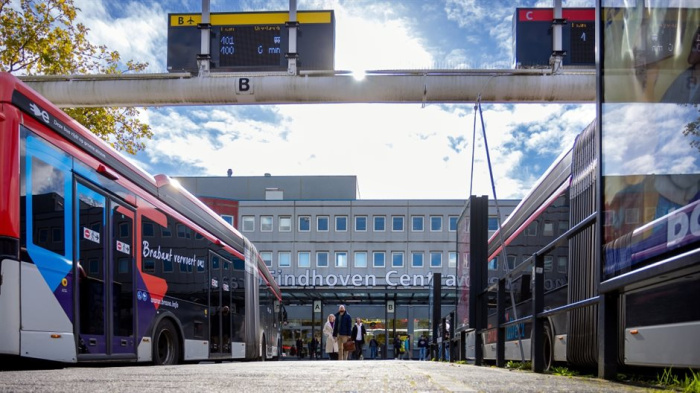 Busstation in Eindhoven